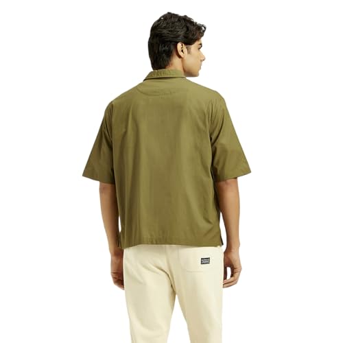 Levi's Men's Loose Fit Shirt (0056W-0000_Green