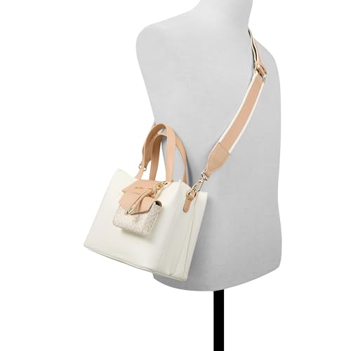 Aldo Women's CALIORA Satchel Bag, Beige
