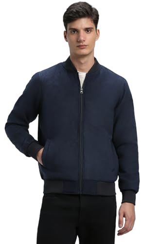 Dennis Lingo Men's Dark Blue Jacket (DLMJKW23030_NV_XL)