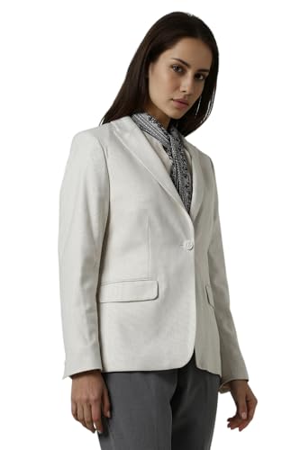 Van Heusen Women's Blazer (VWBZFRGFG30095_Grey