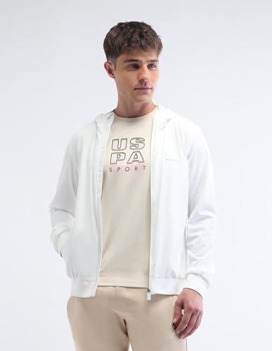 Uspa Active Sports Men's Solid Regular Fit Sport Jacket