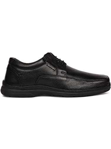 Hush Puppies mens TAYLOR LACE UP Black Sneaker - 8 UK (8256146)