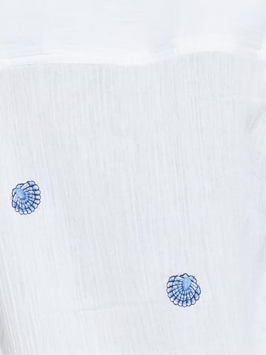 Max URB_N Women Embroidered Shirt (White_S)