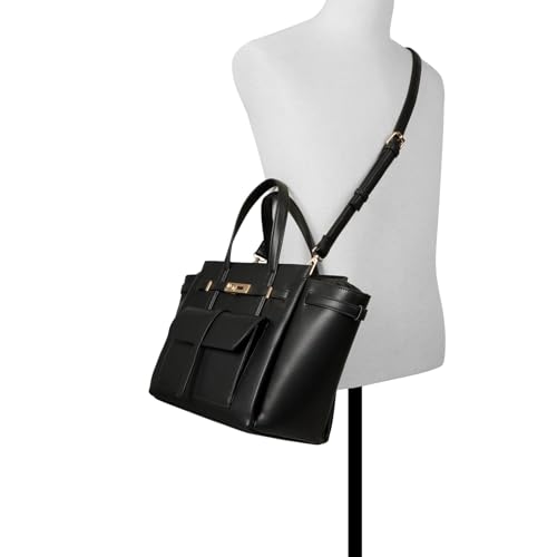 Aldo CALL IT SPRING Women's ADDELLE Satchel Bag, Black