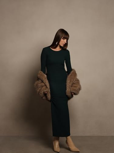 VERO MODA Womens Maxi Dress Ponderosa Pine