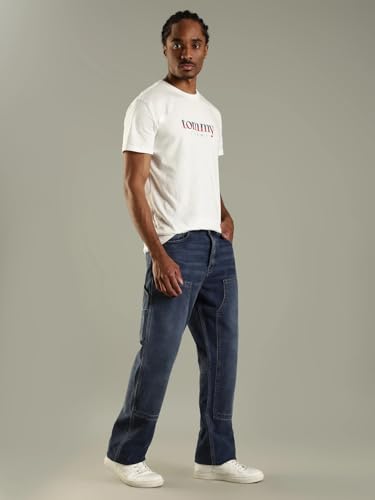 Tommy Hilfiger Men's Regular Jeans (F25JMDB028_Dark_36)