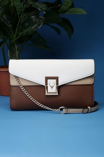 Allen Solly Women Colourblocked Crossbody Clutch