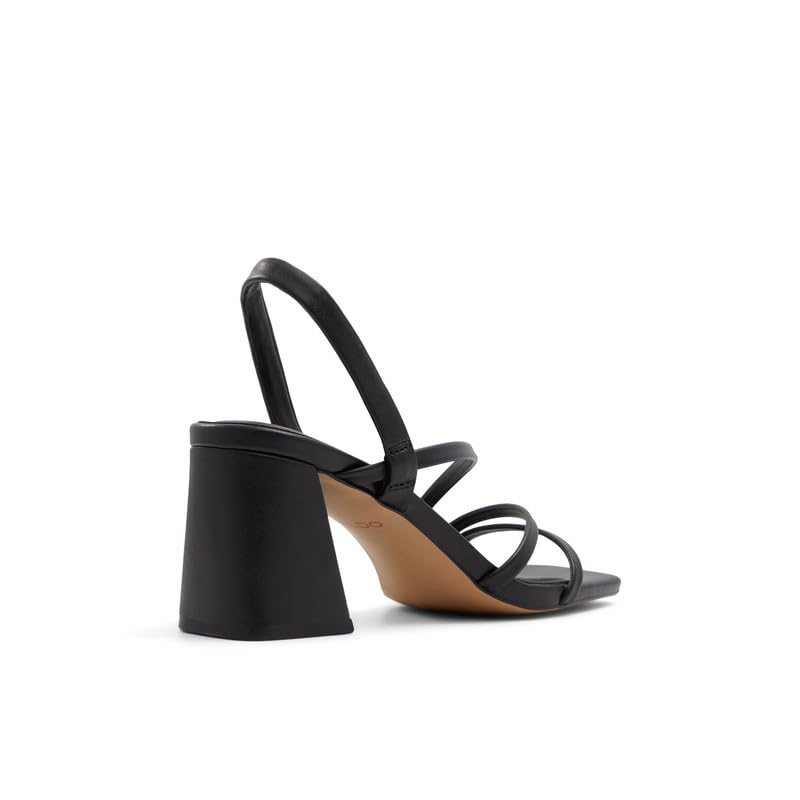 Aldo ATLANTICUS-IN001 Women Black Block Heel Sandals