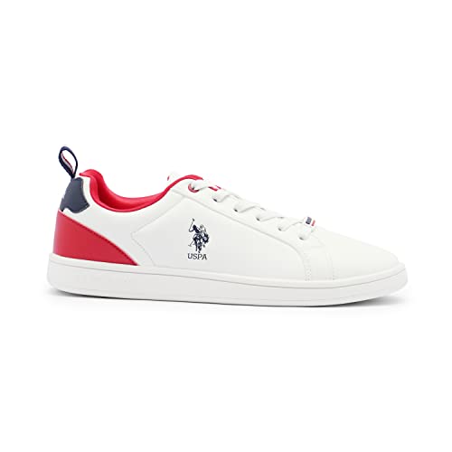 U.S. POLO ASSN. Mens |Stefan Wht|Off White Stylish Casual Sneaker Shoes for Man, 6 UK