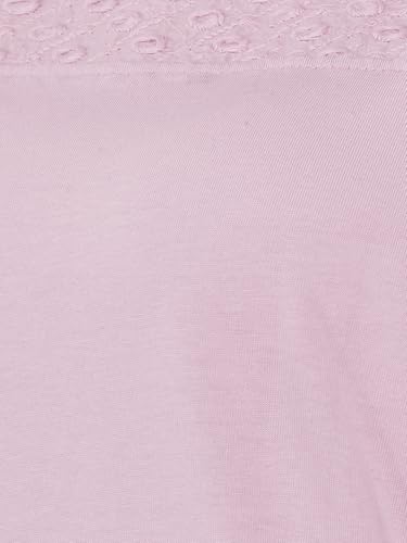 Max Women Embroidered Top (Purple_L)