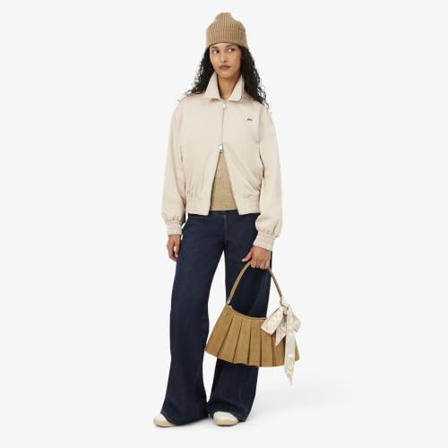 Medium Lenglen Suede Leather Purse