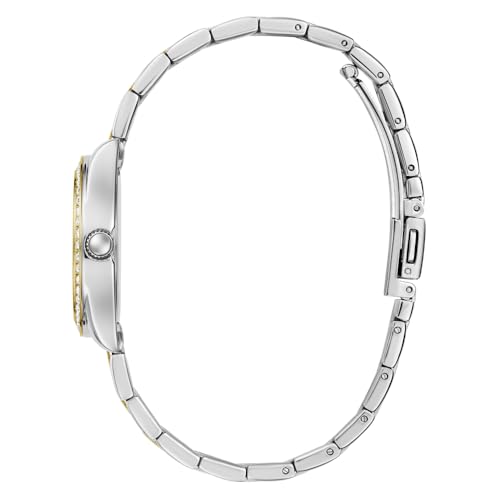 GUESS Mini Luna Champagne Round Dial Analog Women's Watch - GW0841L2
