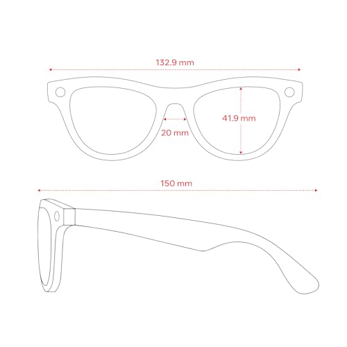 Ray-Ban | Meta Skyler (Gen 1) Shiny Chalky Grey, Transitions® Sapphire Lenses