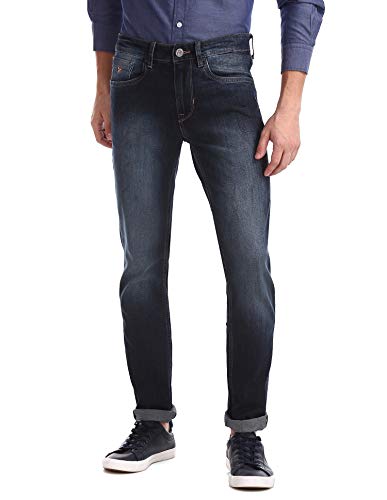 U.S. POLO ASSN. Men's Skinny Fit Jeans (UDJC0052_Blue_38)