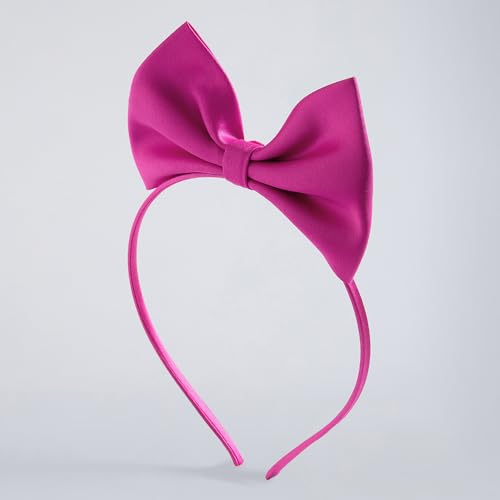 Hopscotch Girls Floral Applique Bow Dress in Pink Color for Age (5-6 Years)