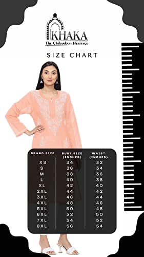 Fashion Chikan Art Women's Lucknowi Chikankari Hand-Embroidered Rayon Dyed Kurta, Palazzo & Dupatta 3-Piece Set | Festive, Ethnic & Causal Suit(2XL, Blue)