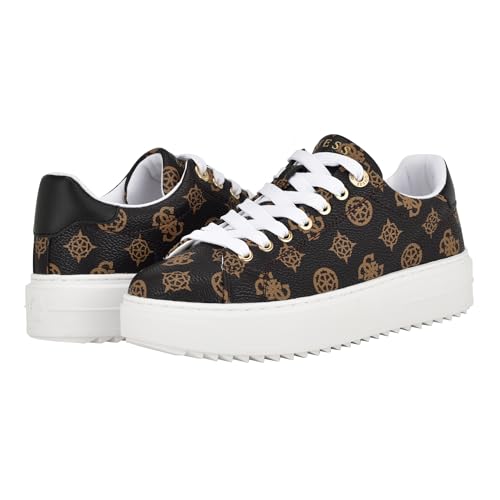 Guess Denesa Women's Sneaker, mid-brown, 8 UK