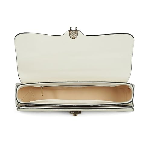 tresmode WARSAW White Vegan Leather Shoulder Bag