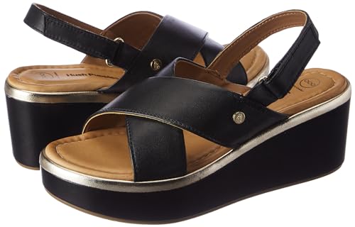 Hush Puppies womens Evelyn Sandal Black Sandal - 5 UK (7656837050)