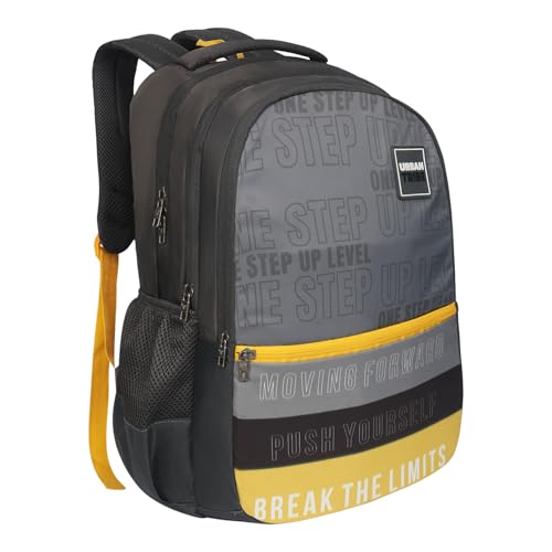 URBAN TRIBE Urban Style-03 25 Liters Grey Smart Casual Office Travel Backpack for Men & Women, Boys & Girls
