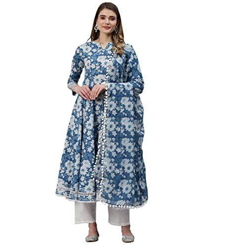 Divena Light Pink Kurta Palazzo Set with Net Dupatta