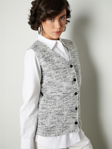 Max Women's A-Line Coat (C24WCTFSKT556_White