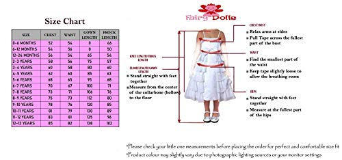 Fairy Dolls Baby Girls Frill Knee Length Cocktail Dress with Sequin Bow (1-2 Years, Green)