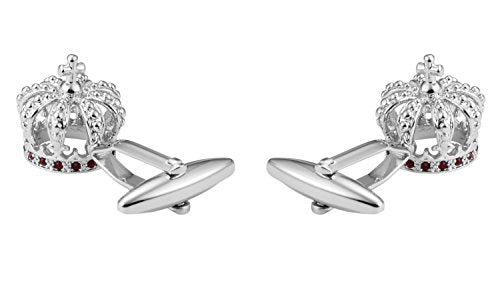 Knighthood Royal Crown Swarovski Cufflinks