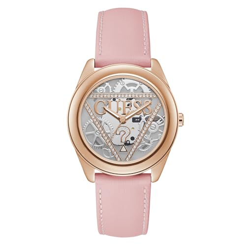 GUESS Trend 40 mm Rose Gold Dial Women Analog Watch- U1439L2M