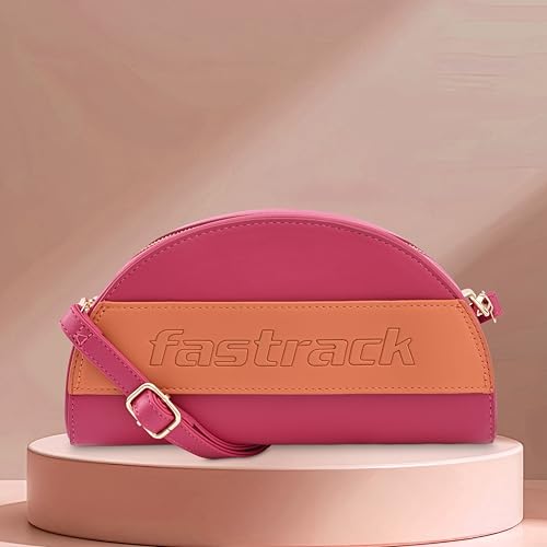 Fastrack Lunette Sling | Faux-Leather Women's Handbags | Sling for Casual Carry