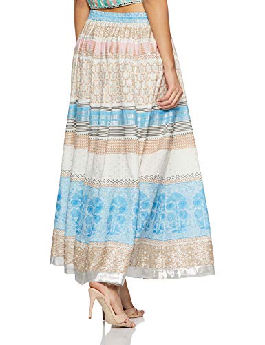 W for Woman Women Maxi Skirt (18FE55413-51347_White_WM_White_M)