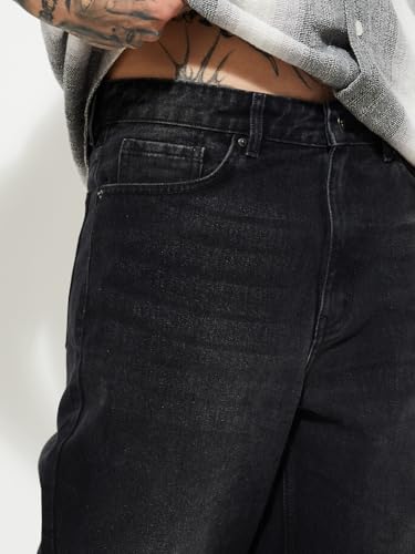 Max Men's Loose Jeans (DMCSRS801SFL_Black