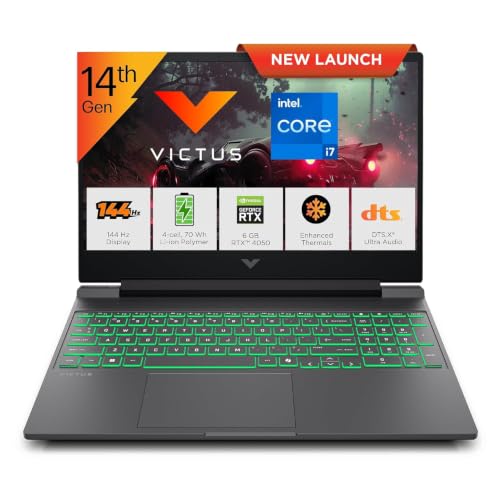 HP Victus 15, Intel Core i7-14650HX, 6GB RTX 4050, 16GB DDR5(Upgradeable) 512GB SSD Care