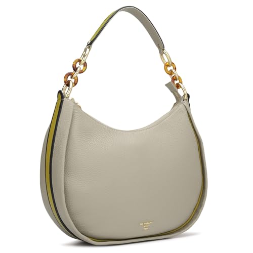 Da Milano Genuine Leather Green Hobo (Small)