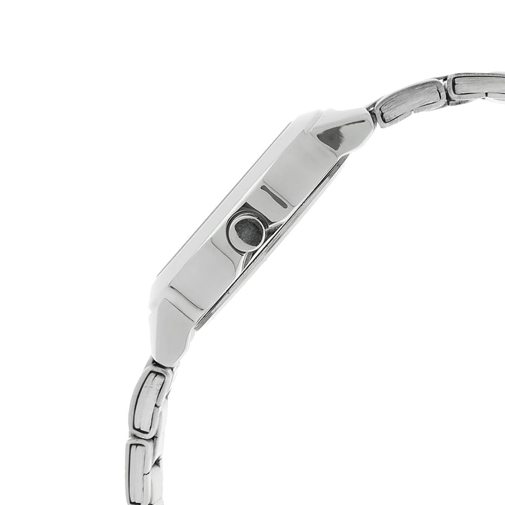 Fastrack Quartz Analog Pink Dial Stainless Steel Strap Watch for Girls-NS6150SM04