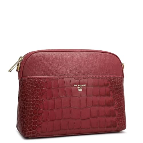 Da Milano Genuine Leather Purple Sling (Small) (01915)