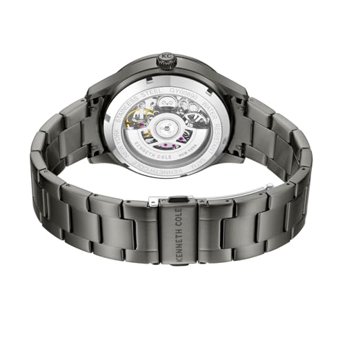 Kenneth Cole Automatic Analog with Black Dial Green Stainless Steel Strap Watch for Men - KCWGY0089004MNW