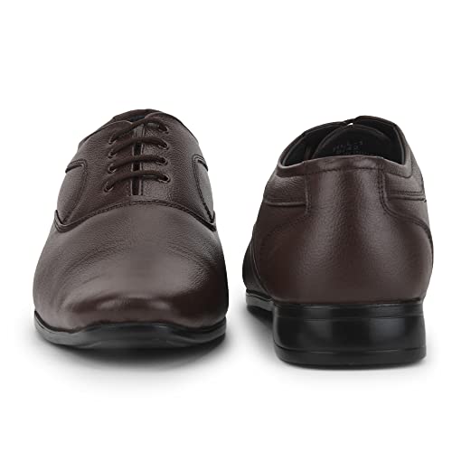 Liberty Men Hll-1 Brown Formal Shoes - 41 Euro