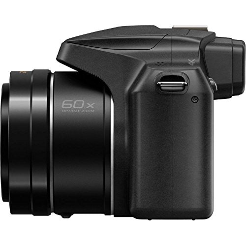 Panasonic Lumix DC-FZ80D / DC-FZ85D Digital Camera (DC-FZ80D / DC-FZ85DK) - Bundle - with 256GB Memory Card + LED Video Light + DMW-BMB9 Battery + Digital Flash + Soft Bag + 12 Inch Flexible Tripod +