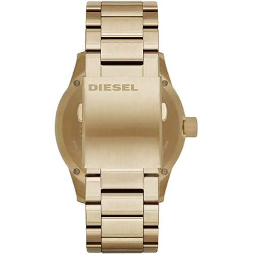 Diesel Men's Rasp DZ1761 Gold Stainless-Steel Japanese Quartz Fashion Watch