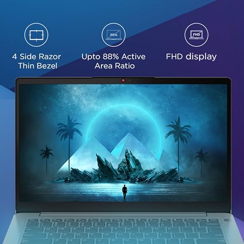 Lenovo IdeaPad 3 12th Gen Intel Core i3-1215U 14 Inch (35.5cm) FHD Thin & Light Laptop (8GB/512GB SSD/Windows 11/Office Home 2024/3months Game Pass/Arctic Grey/1.43Kg), 82RJ00G0IN