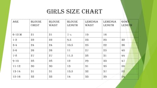COMRATE Baby Girls South Indian Readymade Traditional Pattu Pavadai Tapeta Silk Lehenga Choli Dress For Kids