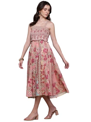 Label RITU KUMAR Pink Azariya Long Dress
