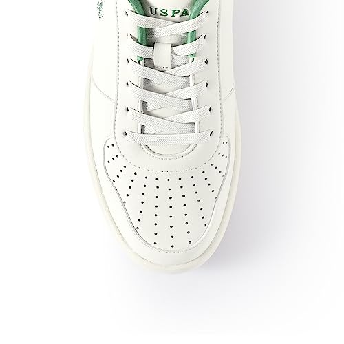 U.S. POLO ASSN. Tobias WHT Men Off White Sneaker -(UK7)(US8)(2FD24335A01)
