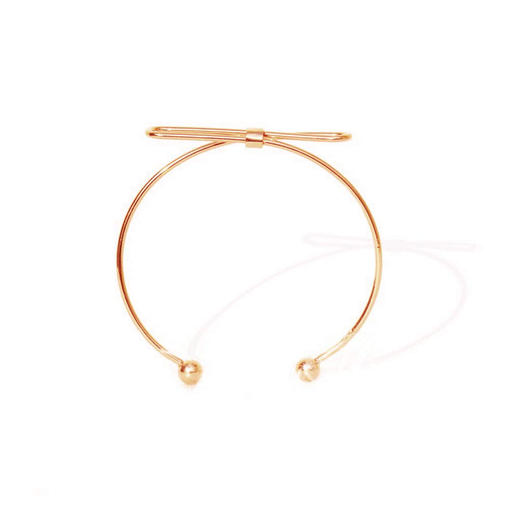 Joker & Witch Stainless Steel Carole Rosegold Analogue Watch Bracelet Gift Set for Women, White Dial, Rose Gold Band