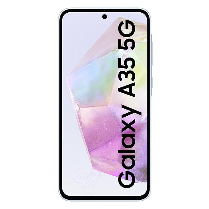 Samsung Galaxy A35 5G (Awesome Iceblue, 8GB RAM, 128GB Storage) Without Offer