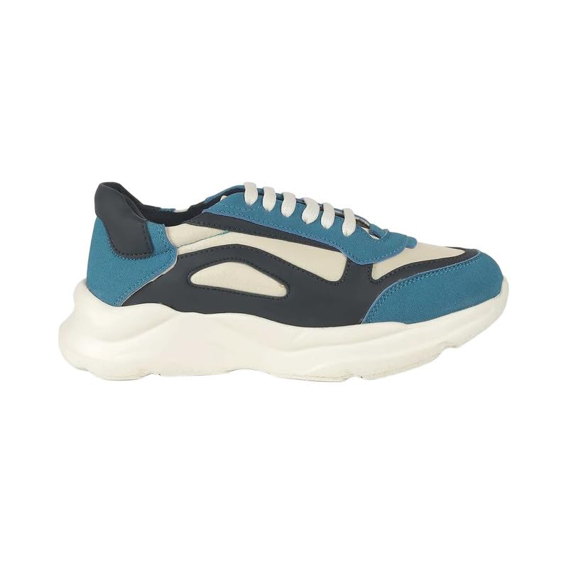tresmode Balenci Blue Women's Sneakers in Size 7 UK / 40 EU