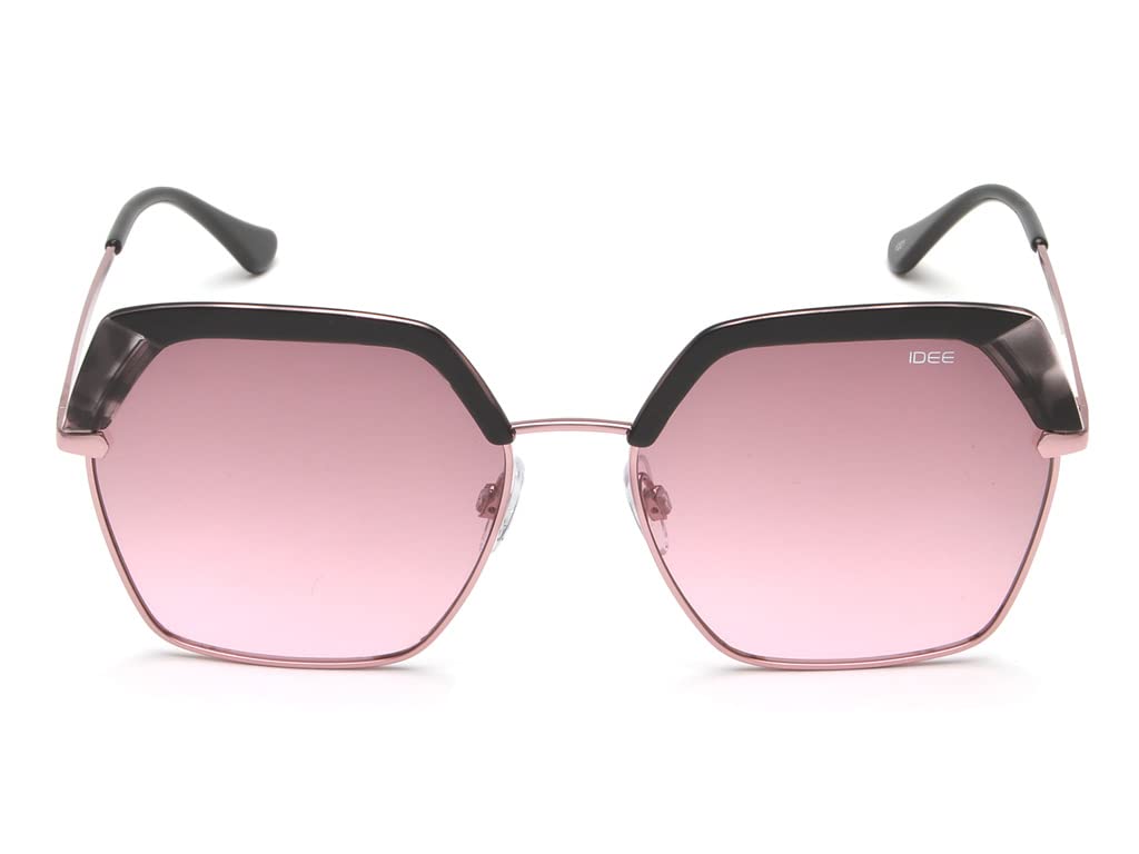 IDEE_Hexagon_Metal_Women_UV Protected_Full Rim_SUNGLASS