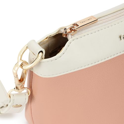Fastrack Off Duty Sling Bag for Women | Small Size with Top Zip Closure, Detachable & Adjustable Sling Belt & Inner Access Pockets | Trendy Everyday Sling Bag