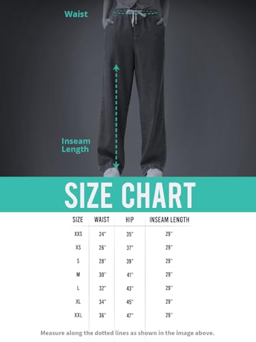 The Souled Store Pull-On Denim: Sunshine Women and Girls Drawstring Waist Blue Light Wash Cotton Straight Fit Embroidered Motif Lightweight Everyday Casual Denim Jeans